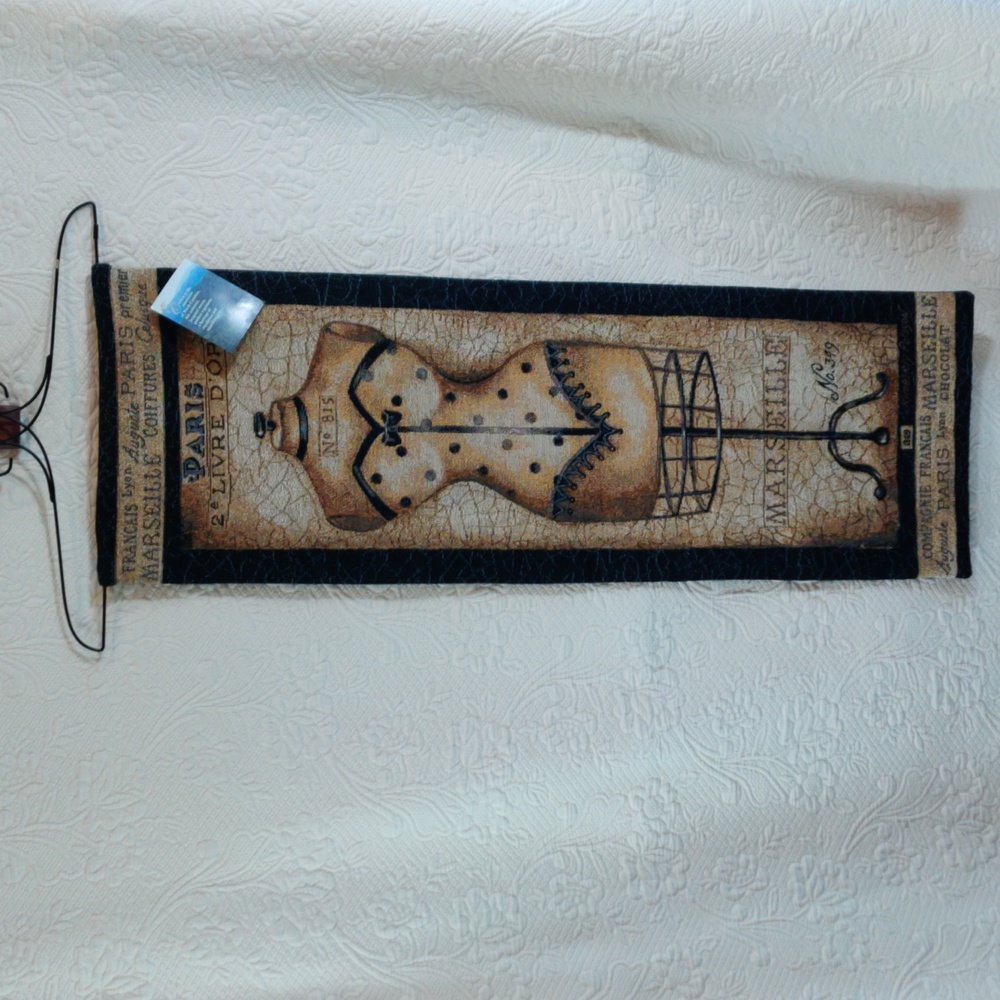 Manual Woodworkers & Weavers Parisian Dress Form Wall Panel